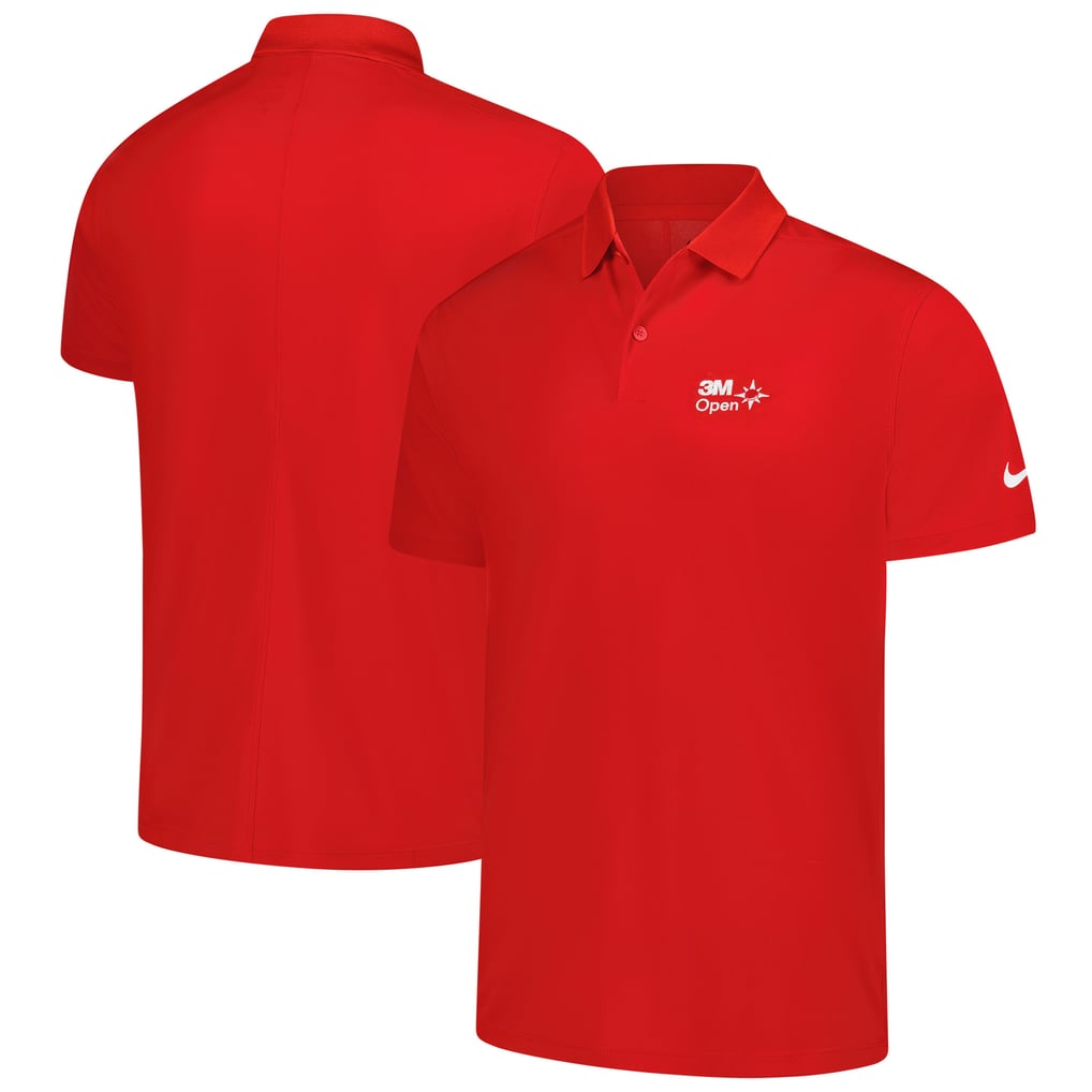  3M Open Nike Victory Solid Performance Polo - Red